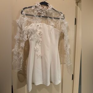 White dress